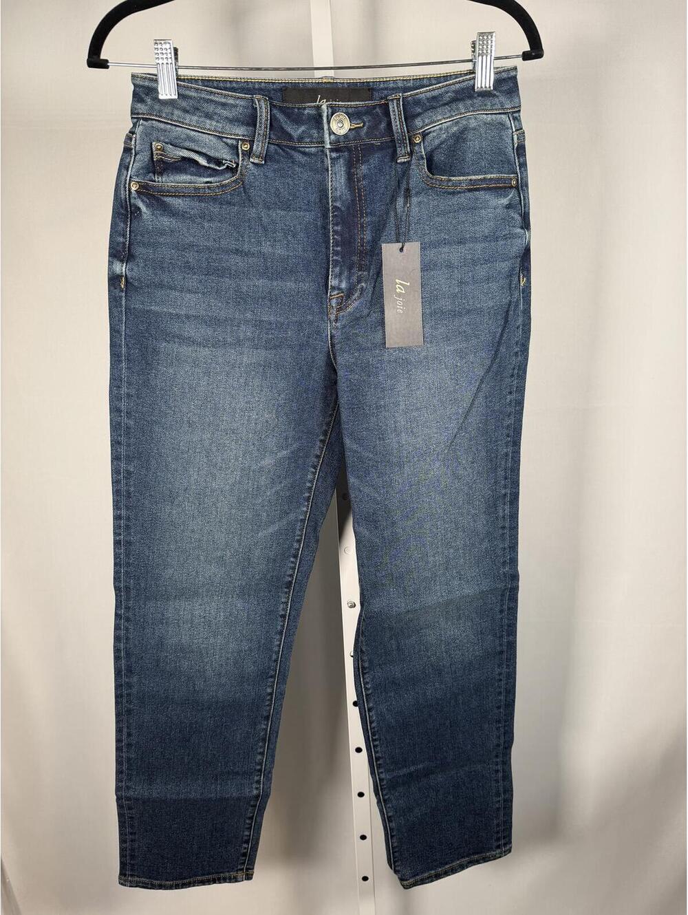 NWT La Joie Women's Gray Wash Denim Jeans Size 8 - Picture 2 of 7